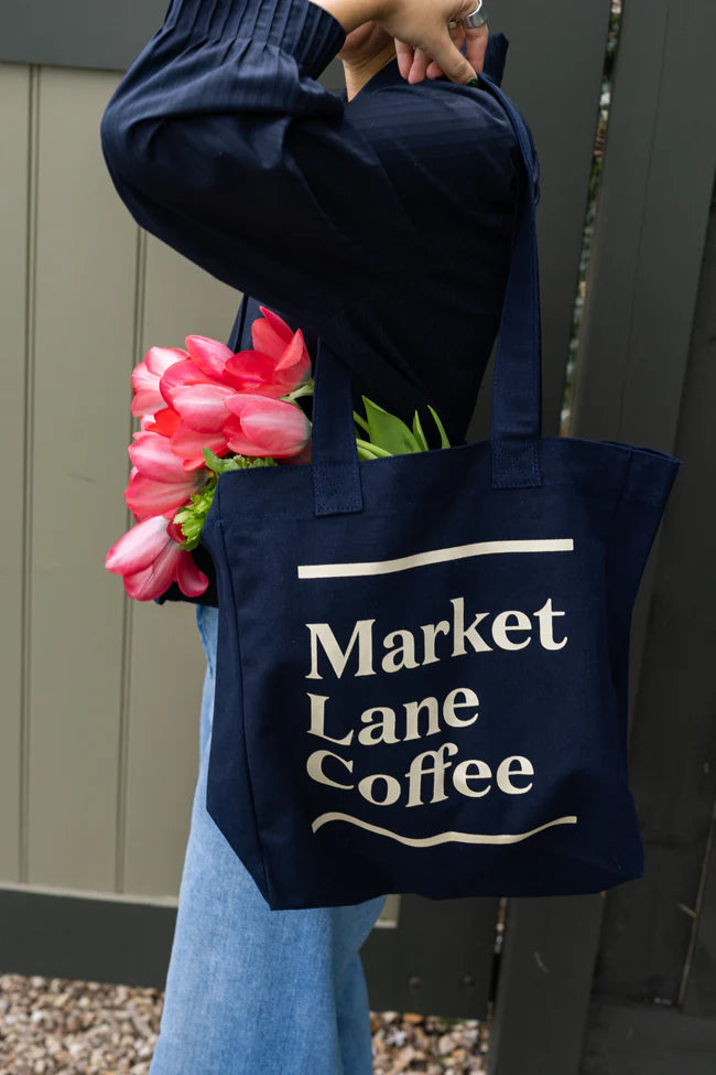 【新品未使用】Market Lane Coffee トートバッグ ブラウン 2025年最新】Market lane coffeeの人気アイテム - メルカリ